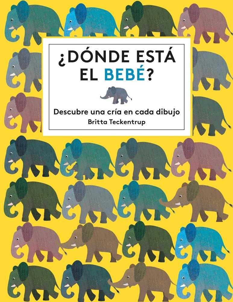 ¿Dónde está el bebé? "Descubre una cría en cada dibujo". 