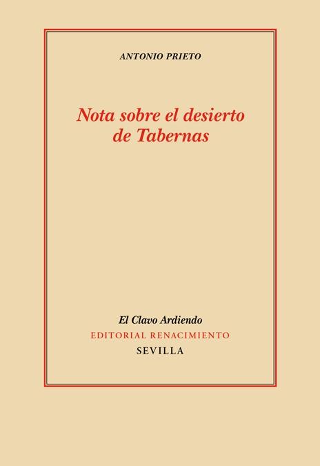 Nota sobre el Desierto de Tabernas "Seguido de Nota sobre la Visita de Franciscus Sanctius a Garcilaso"