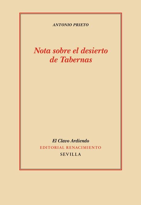 Nota sobre el Desierto de Tabernas "Seguido de Nota sobre la Visita de Franciscus Sanctius a Garcilaso". 