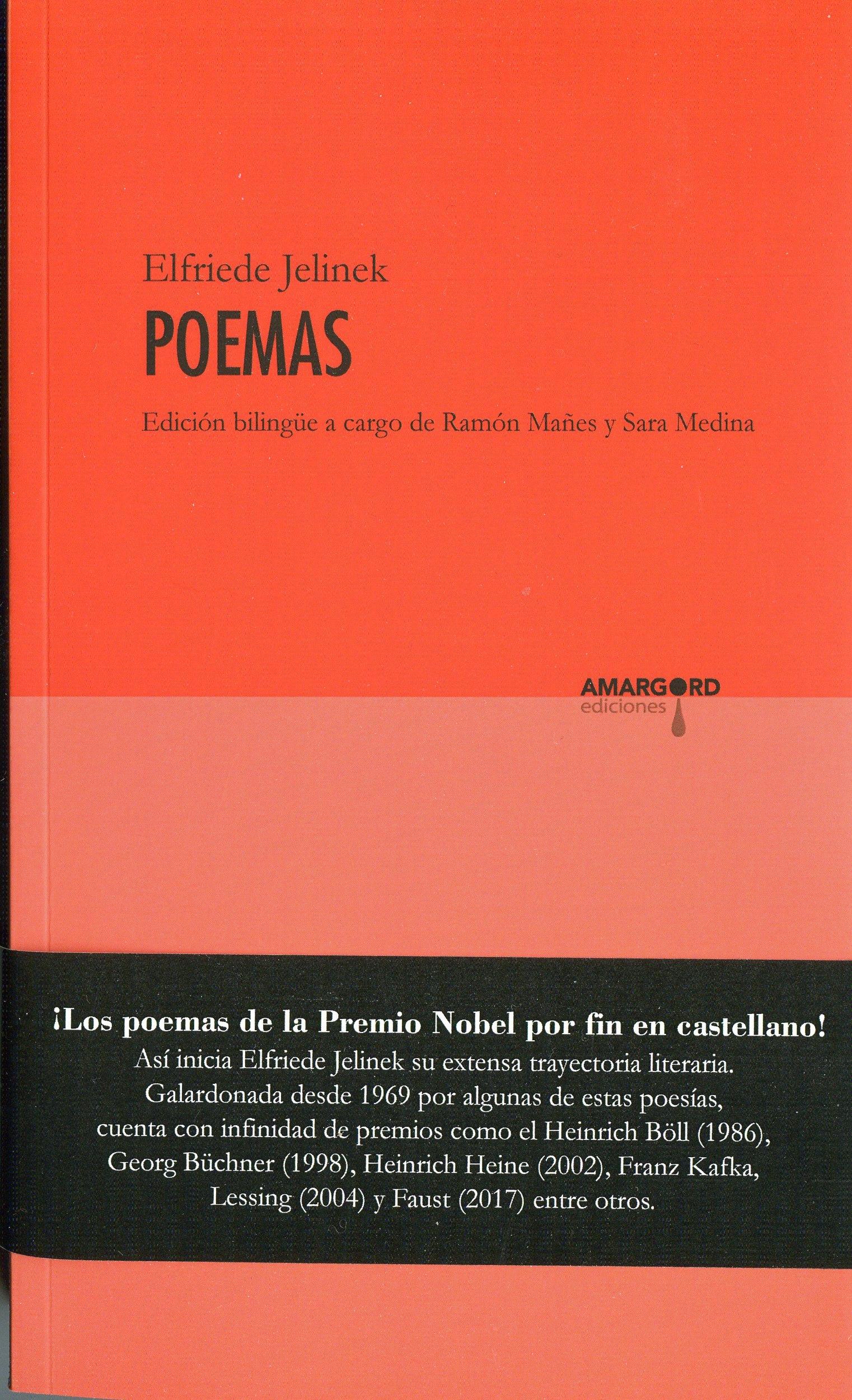Poemas "Edición Bilingüe a Cargo de Ramón Mañes y Sara Medina"