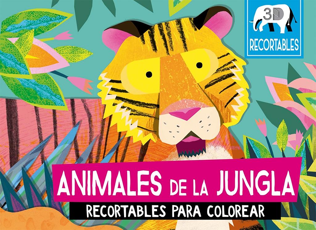 Animales de la Jungla (Recortables 3d). 