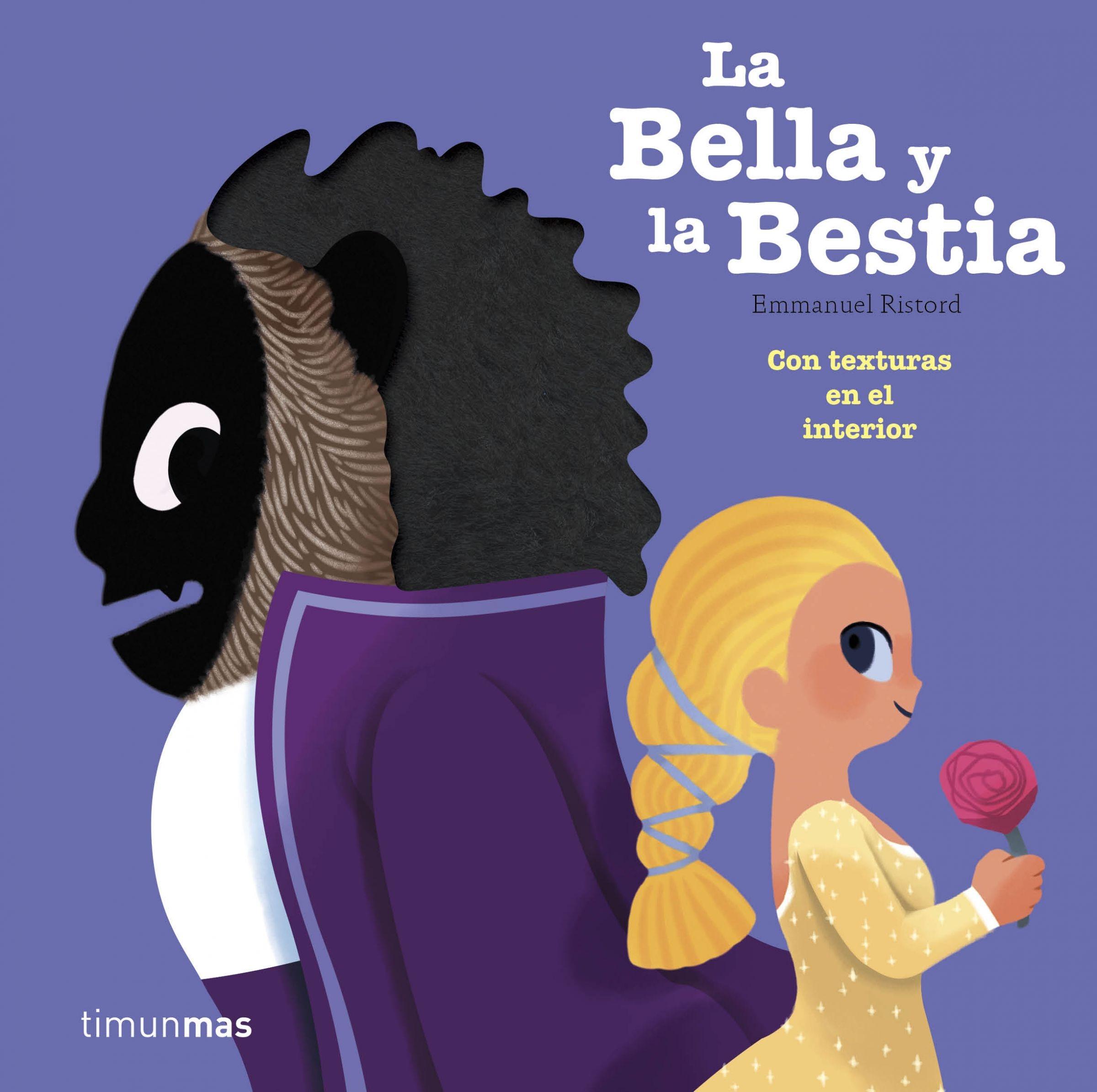 La Bella y la Bestia "Con texturas en el interior"