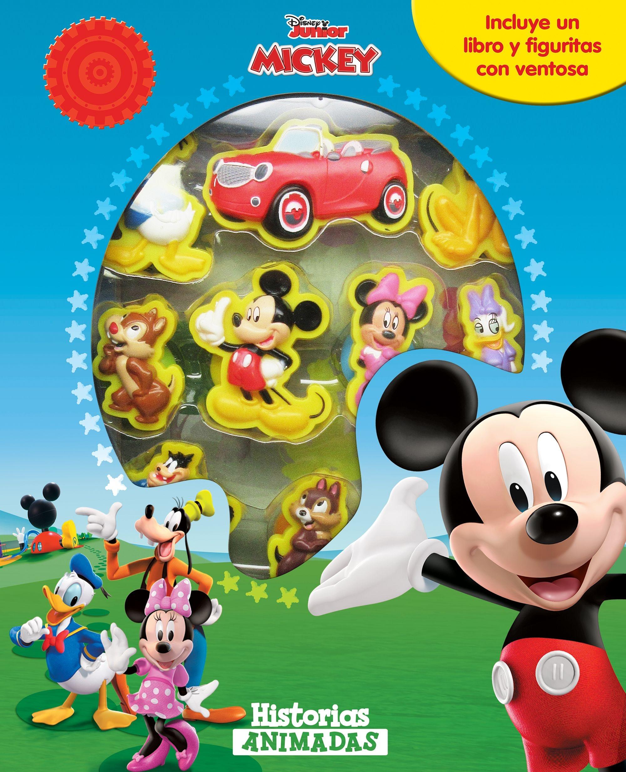 Mickey. Historias animadas "Incluye un libro y figuritas con ventosa". 