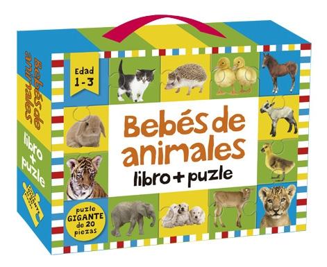 Bebés de animales: libro + puzle. 