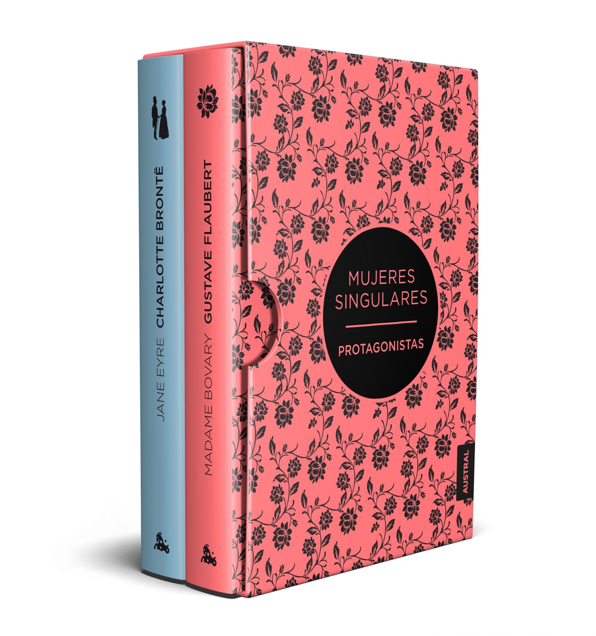 Estuche mujeres singulares. Protagonistas "Jane Eyre / Madame Bovary"