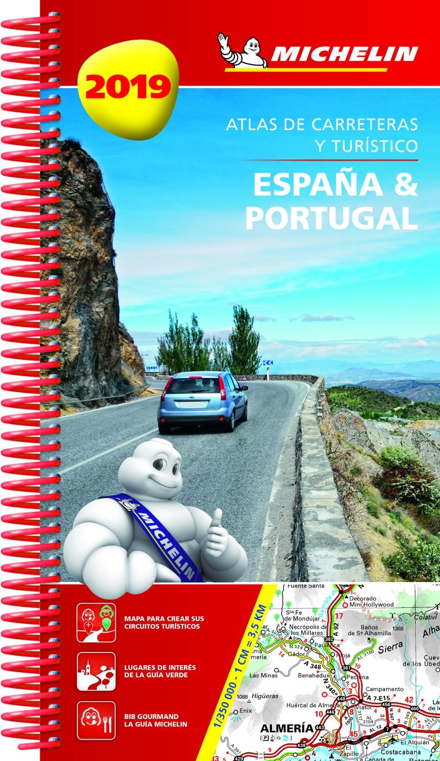 Atlas de carreteras y turístico. España y Portugal 2019