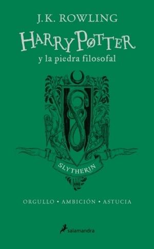 Harry Potter y la Piedra Filosofal  "Edición Especial 20 Aniversario - Slytherin". 