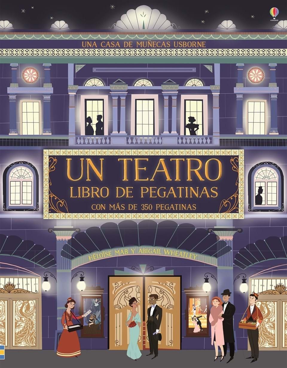 Un teatro "Libro de pegatinas". 