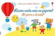 ¿Quién vuela como un pajarito? "¿El perro o el osito?"