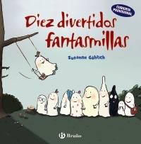 Diez divertidos fantasmillas. 