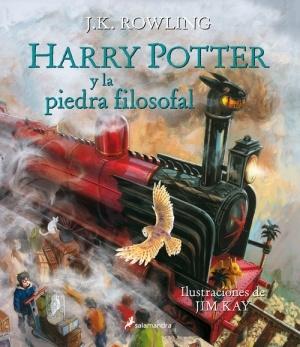 Harry Potter y la piedra filosofal - Ilustrado (tapa blanda) "Harry Potter 1". 
