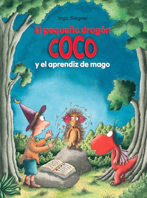 El pequeño dragón Coco y el aprendiz de mago. 