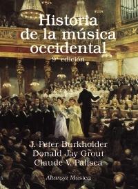 Historia de la música occidental "Novena edición"