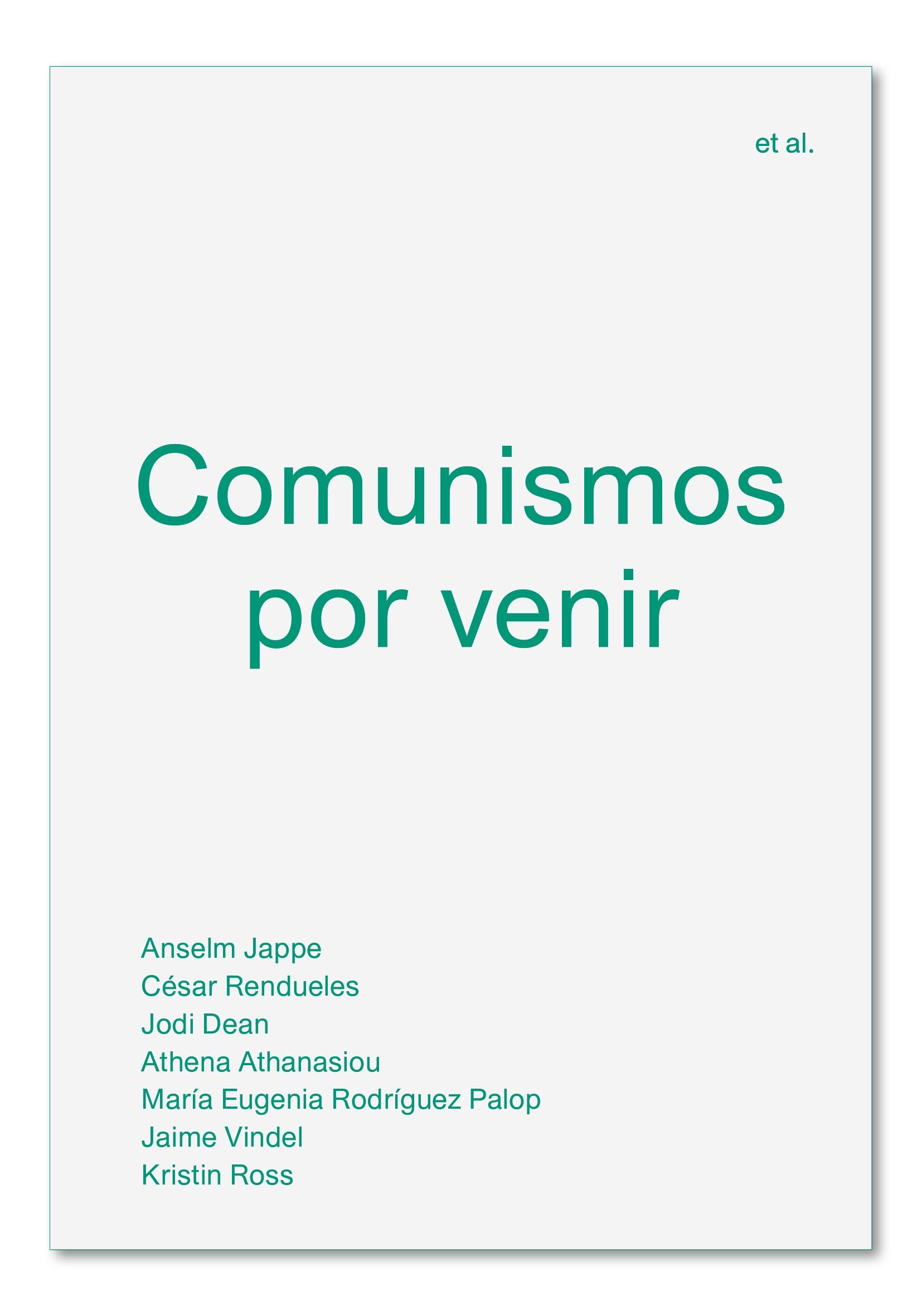 Comunismos por venir. 