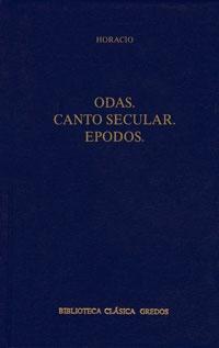 Odas · Canto secular · Epodos. 