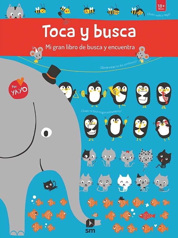 Toca y busca "Mi gran libro de busca y encuentra"