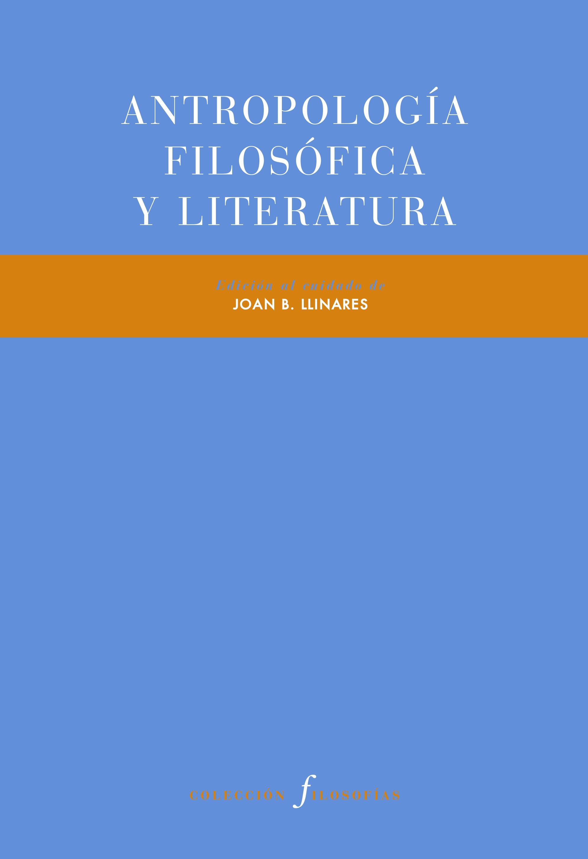 Antropología Filosófica y Literatura