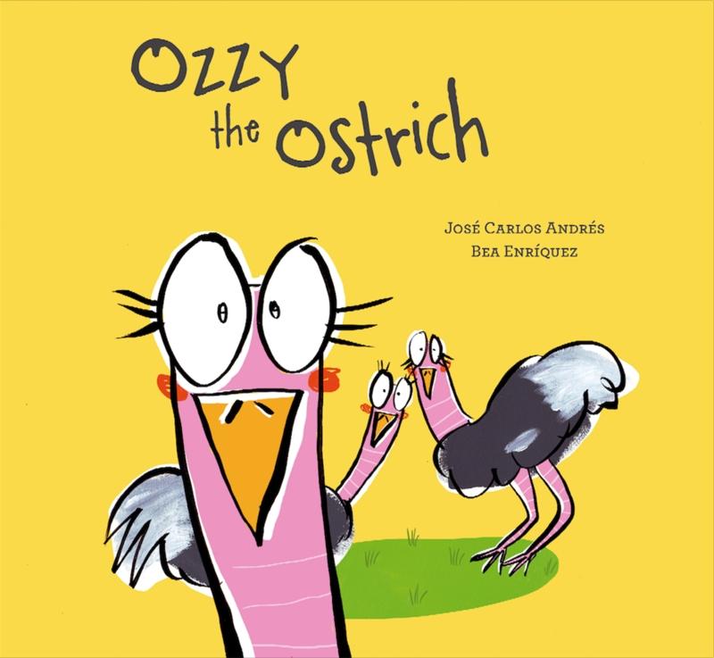 Ozzy the ostrich