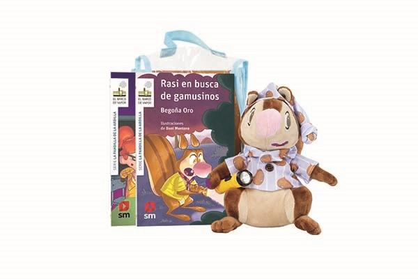 Pack de Rasi Dormilona + Muñeco "Rasi en Busca de Gamusinos | una Noche en el Colegio"