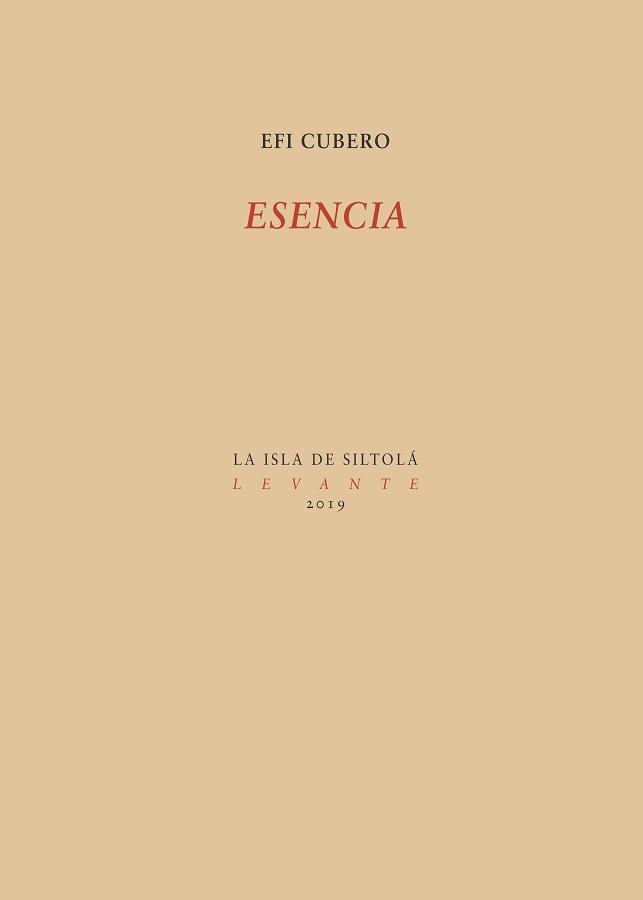 Esencia. 