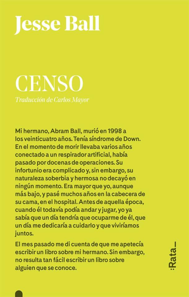 Censo. 