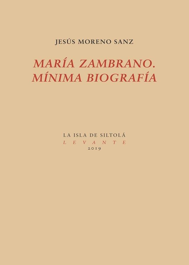 María Zambrano. Mínima Biografía