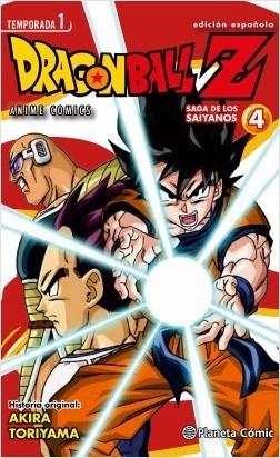 Dragon Ball Z Anime Series Saiyan Nº04/05 "Anime Comics | Temporada 1". 