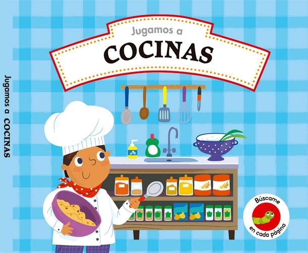 Jugamos a Cocinas "Con Libro y Piezas de Puzle". 