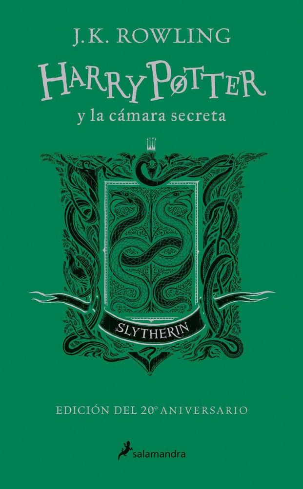 Harry Potter y la Cámara Secreta (Hp2) "Edición Especial 20 Aniversario - Slytherin | Ilustraciones de Levi Pinfold". Harry Potter y la Cámara Secreta (Hp2) "Edición Especial 20 Aniversario - Slytherin | Ilustraciones de Levi Pinfold".