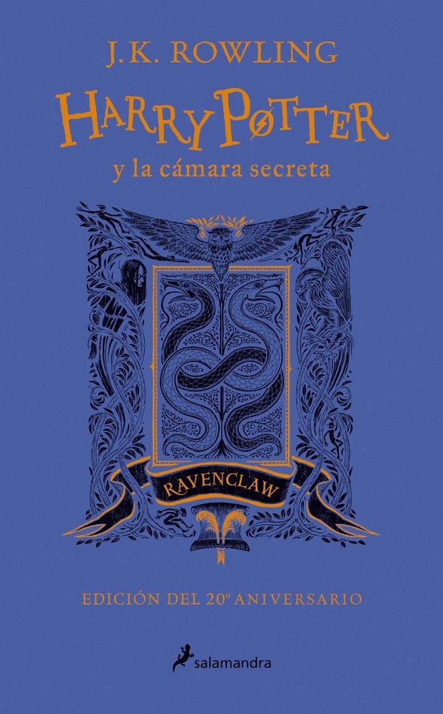 Harry Potter y la Cámara Secreta (Hp2) "Edición Especial 20 Aniversario - Ravenclaw | Ilustraciones de Levi Pinfold". 