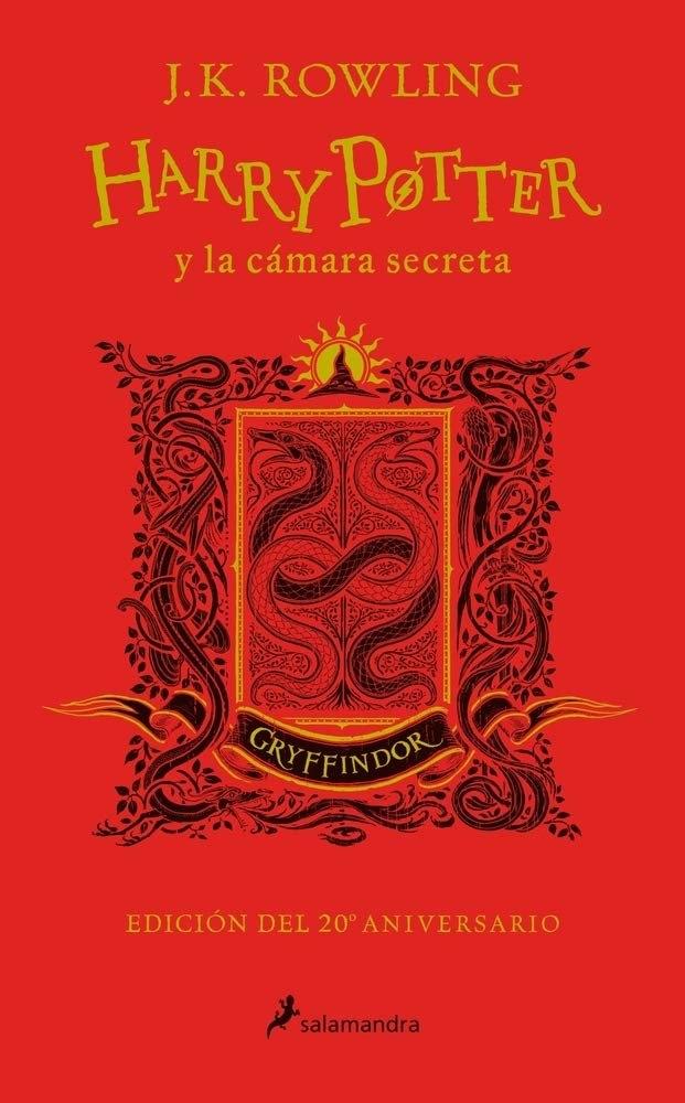 Harry Potter y la Cámara Secreta (Hp2) "Edición Especial 20 Aniversario - Gryffindor | Ilustraciones de Levi Pinfold". 