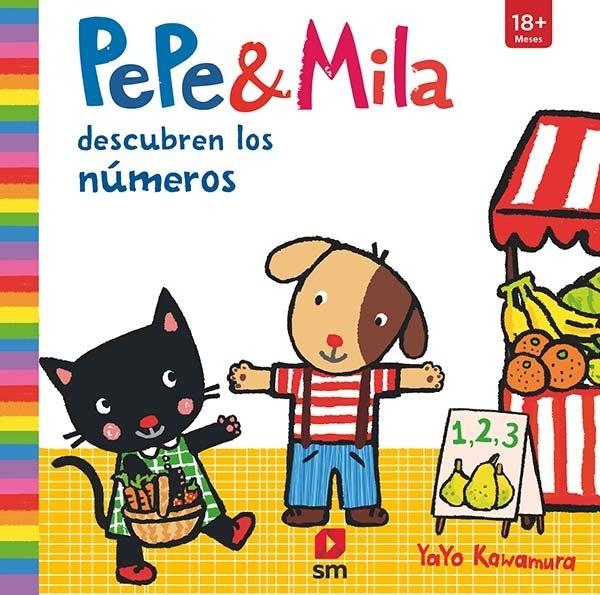 Pepe y Mila aprenden los números. 