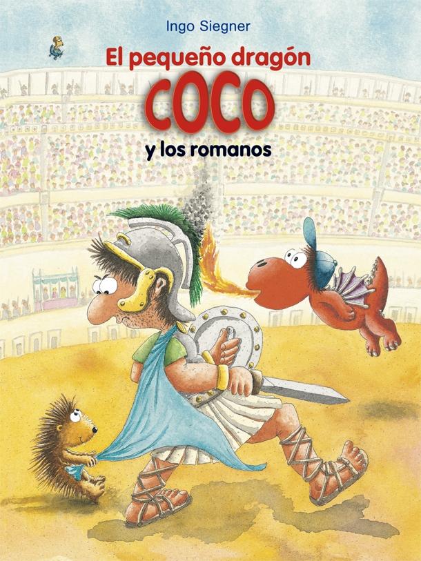 El pequeño dragón Coco y los romanos. 