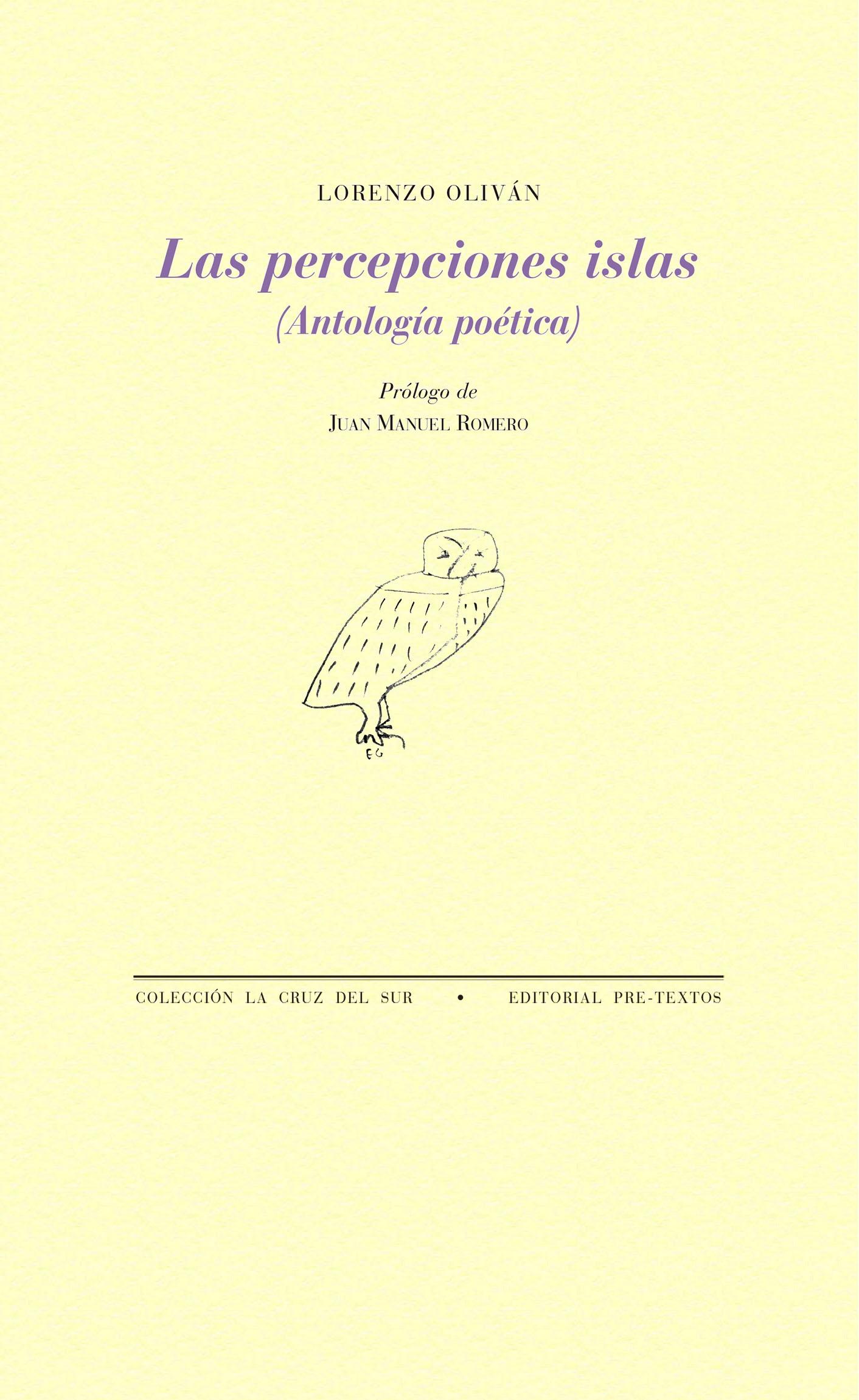 Las percepciones islas "Antología poética"