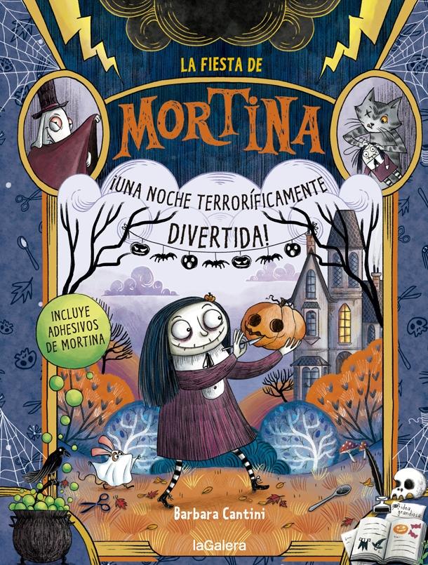 La fiesta de Mortina "¡Una noche terroríficamente divertida!". 