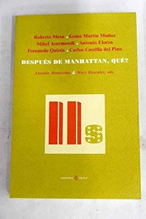 DESPUES DE MANHATTAN, ¿QUE? REVISTA lÍMITE. 