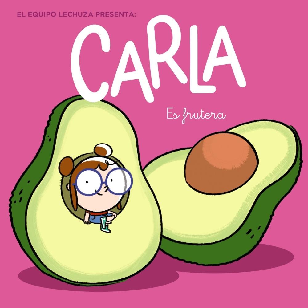 Carla es frutera "Mayúsculas y letra ligada". 