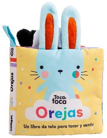 Toca, toca | Orejas "Un libro de tela para tocar y sentir". 