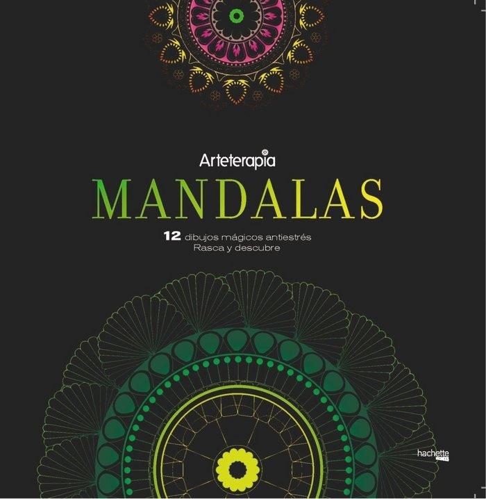 Arteterapia | Mandalas "12 dibujos mágicos antiestrés. Rasca y descubre"