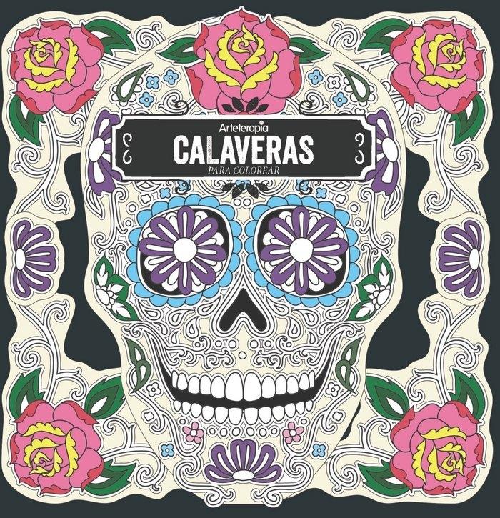 Arteterapia | Calaveras para colorear "Incluye lápices de colores"