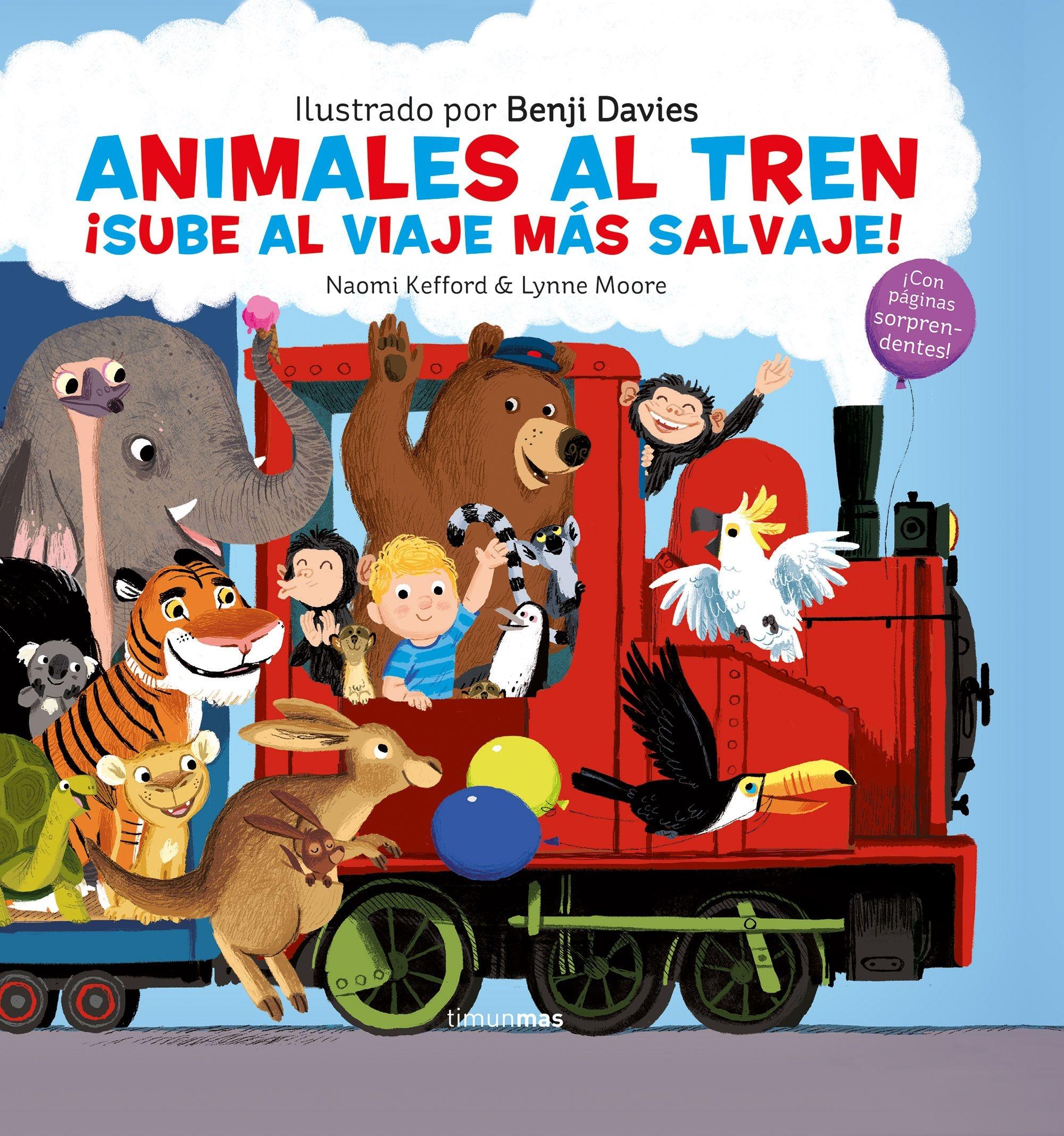 Osito Tito. Animales al tren. 