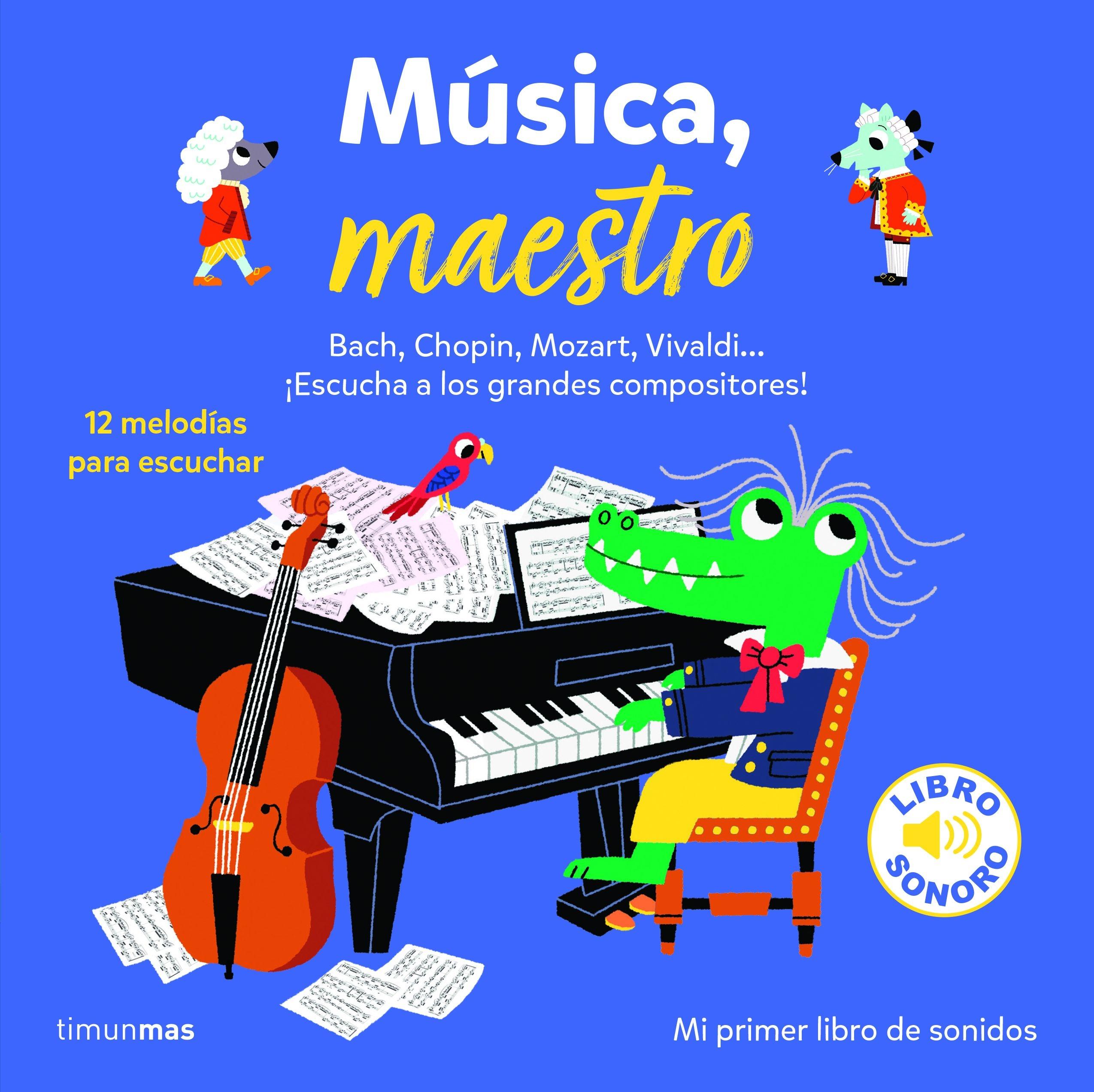 Música, maestro "Libro musical". 