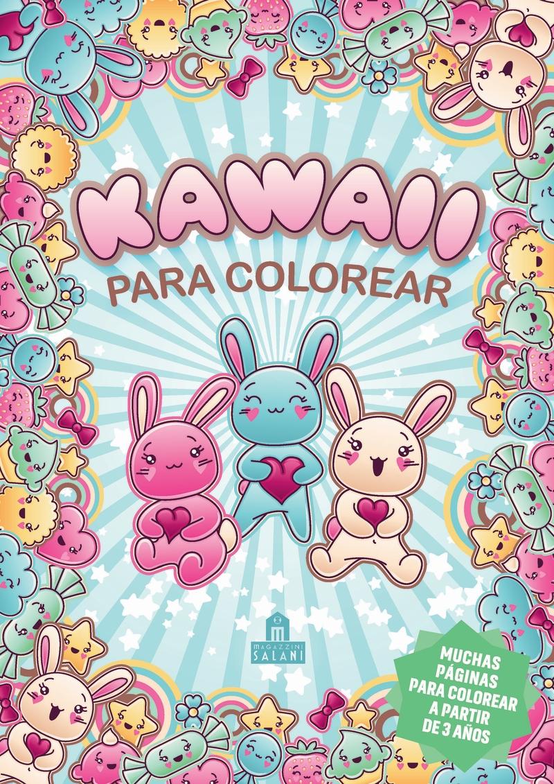 Kawaii para colorear. 