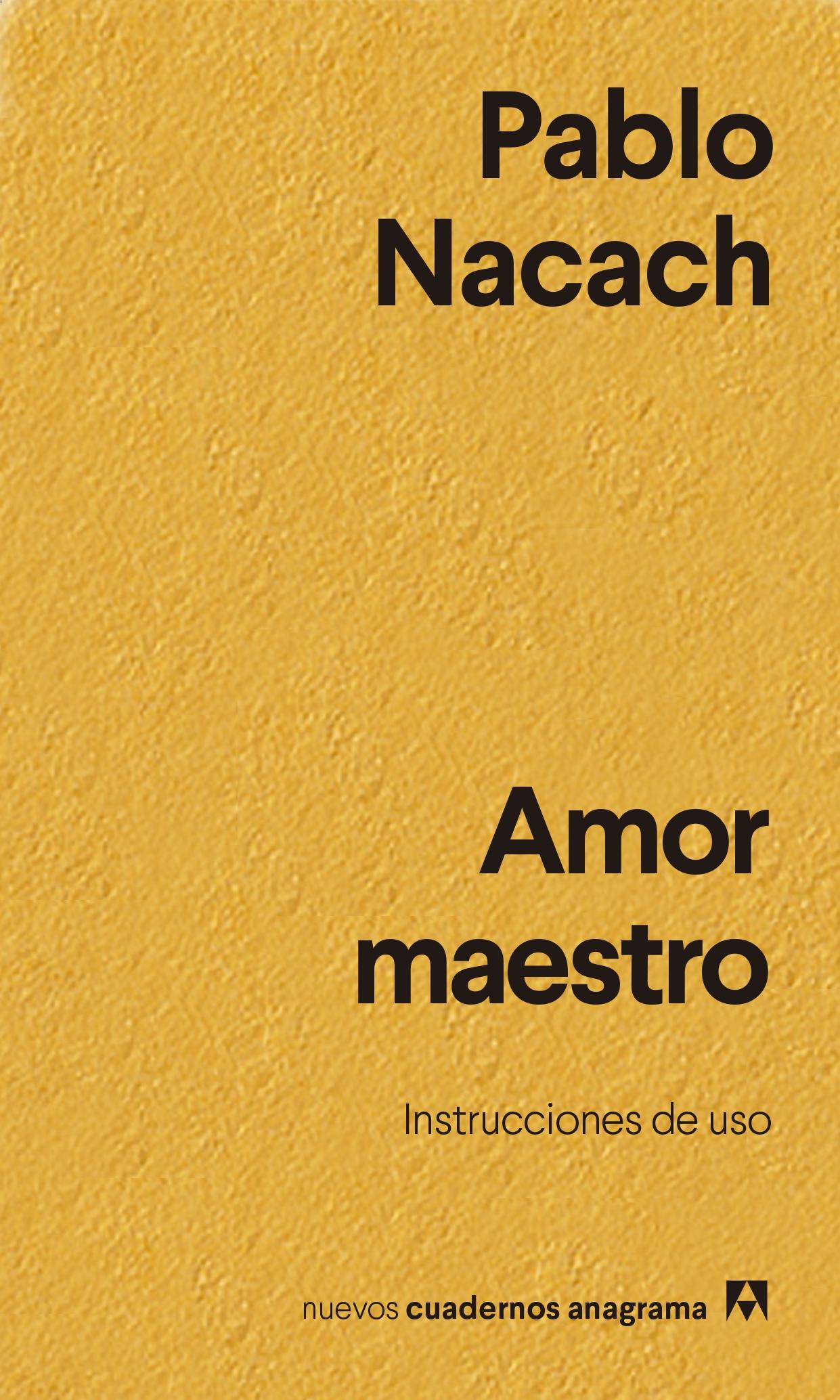 Amor Maestro "Instrucciones de Uso". 