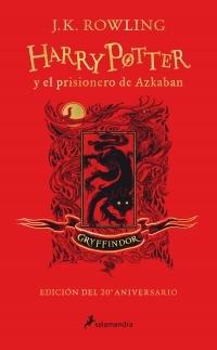 Harry Potter y el prisionero de Azkaban - Harry Potter 3 "Edición especial 20 aniversario - Gryffindor"