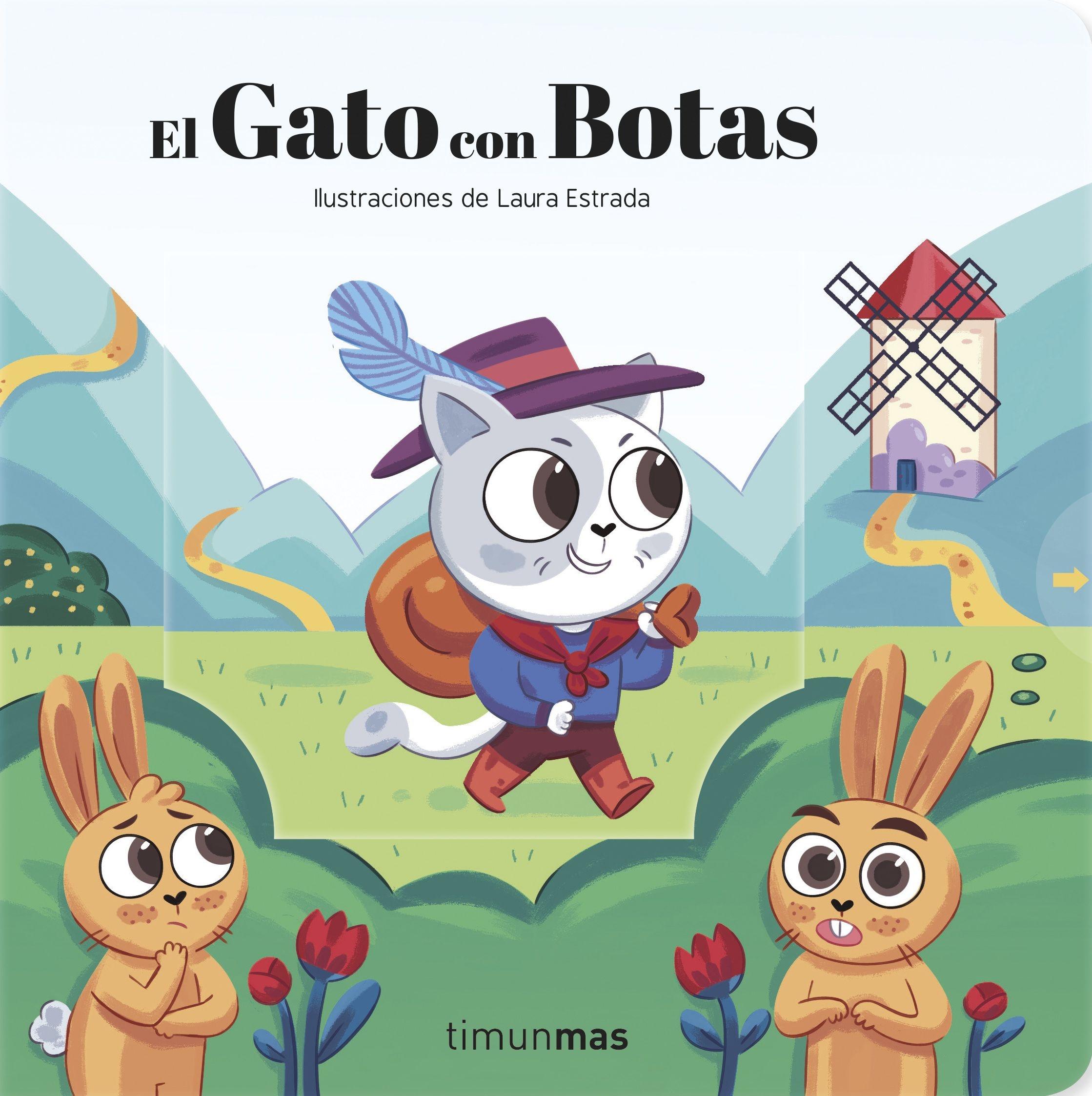 El Gato con Botas "Ilustraciones de Laura Estrada". 