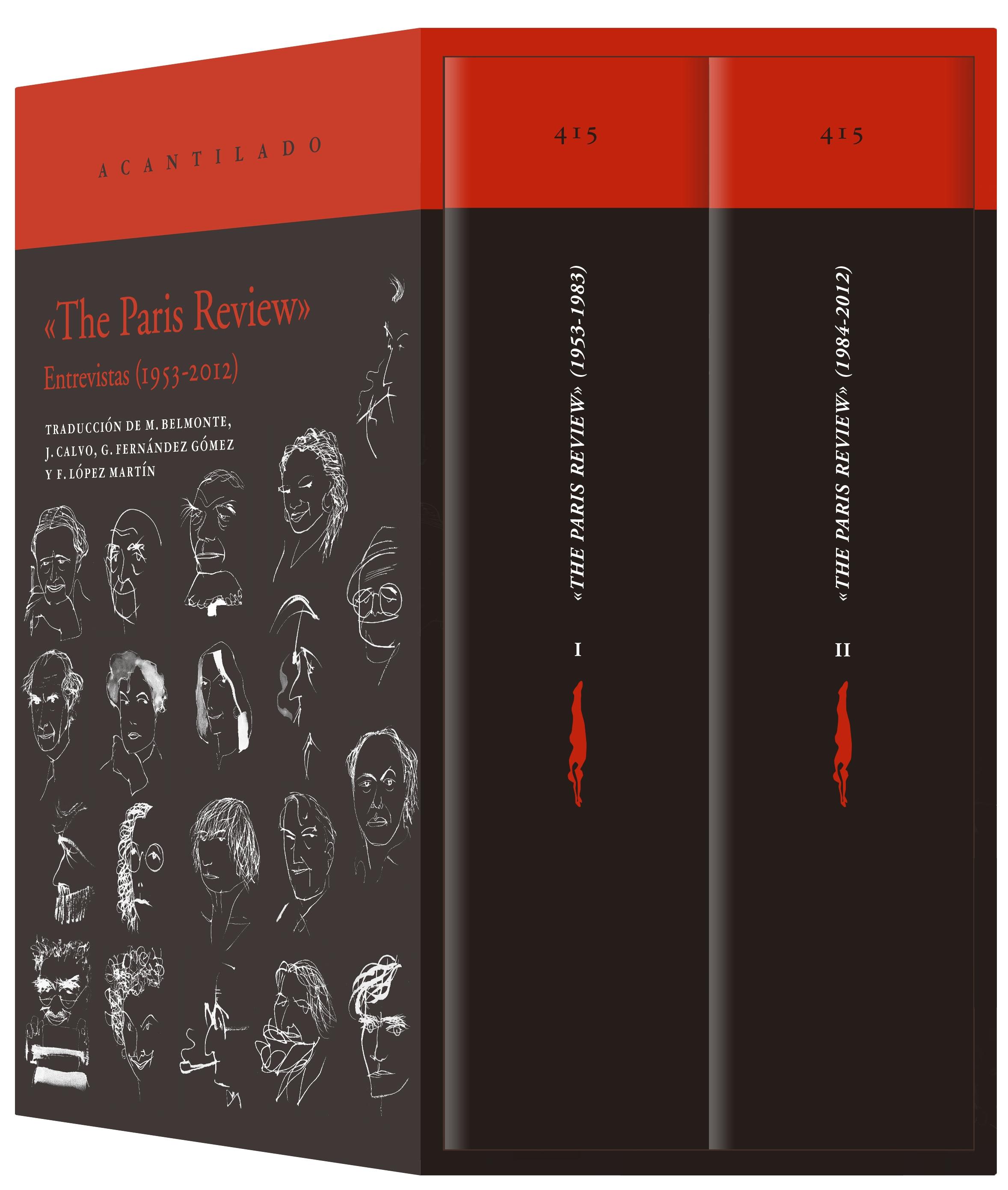 The Paris Review  (Estuche con Dos Volumenes) "Entrevistas (1953-2012) "