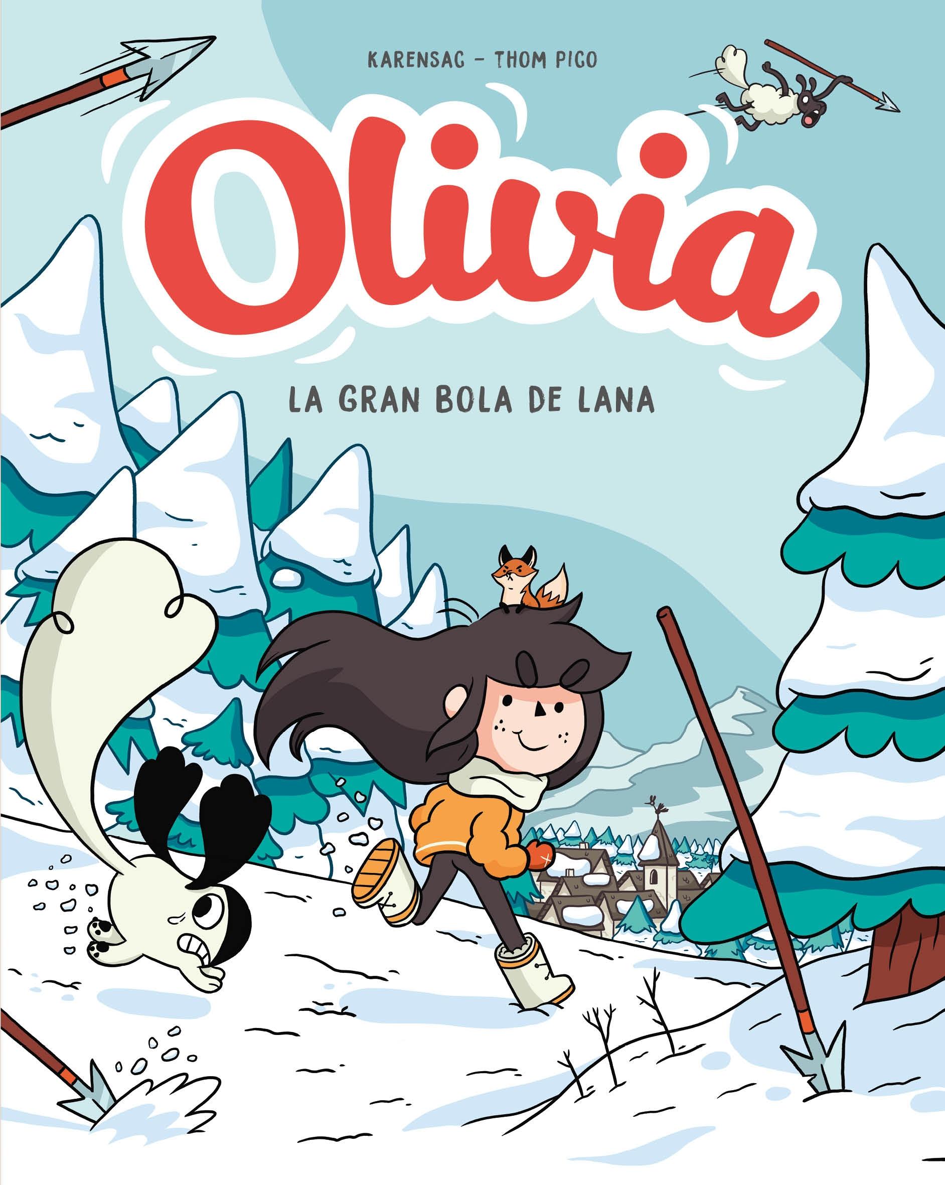Olivia y la gran bola de lana (Olivia 3)