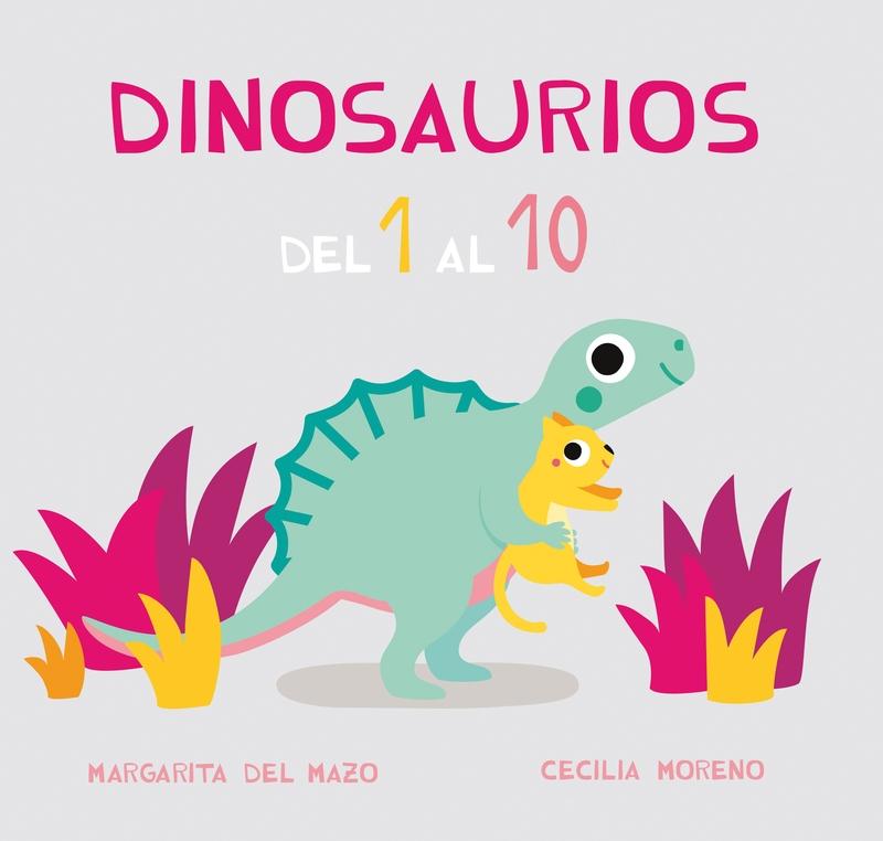 Dinosaurios del 1 al 10. 