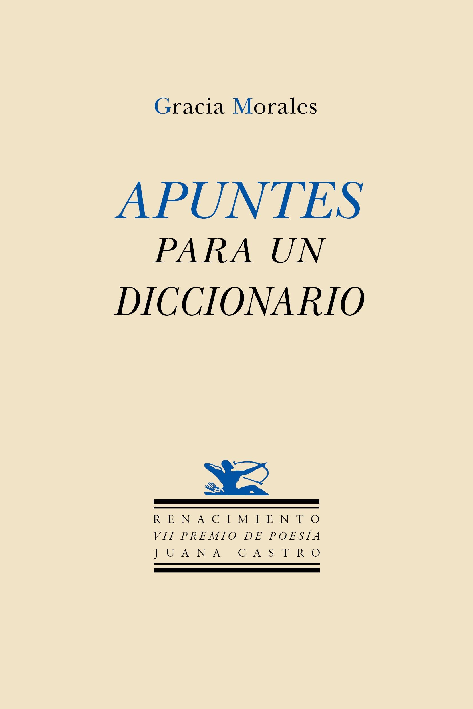 Apuntes para un Diccionario. 